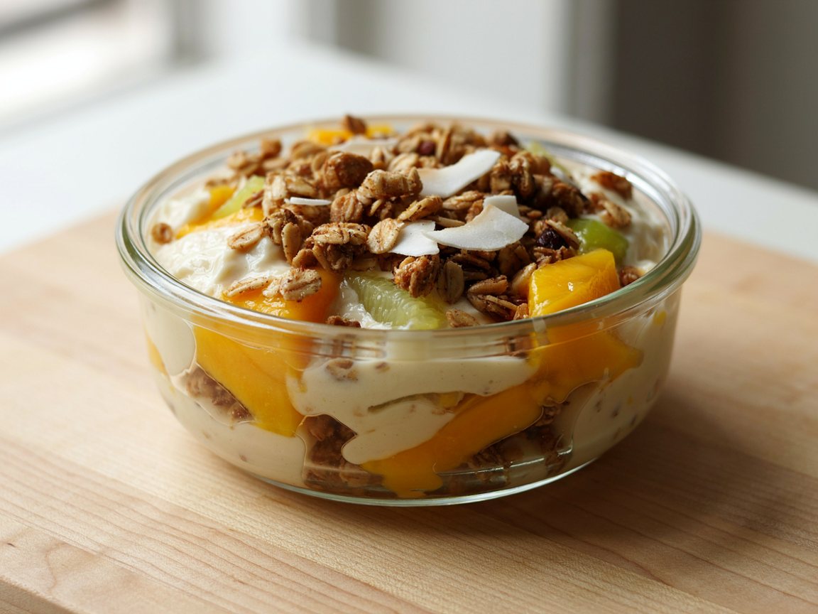 Photo of Mango Lime Yogurt Breakfast Bowl