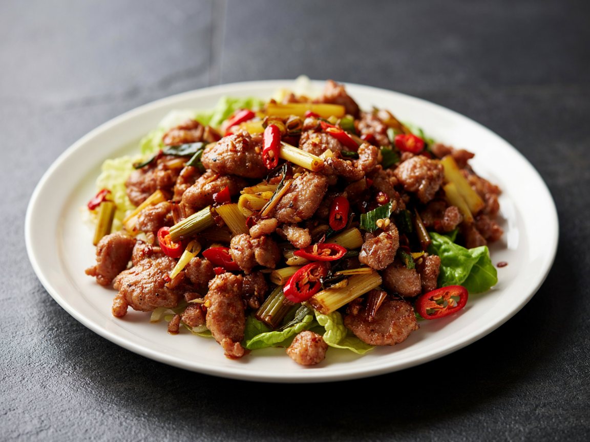 Photo of Spicy Lemongrass Pork Stir-Fry