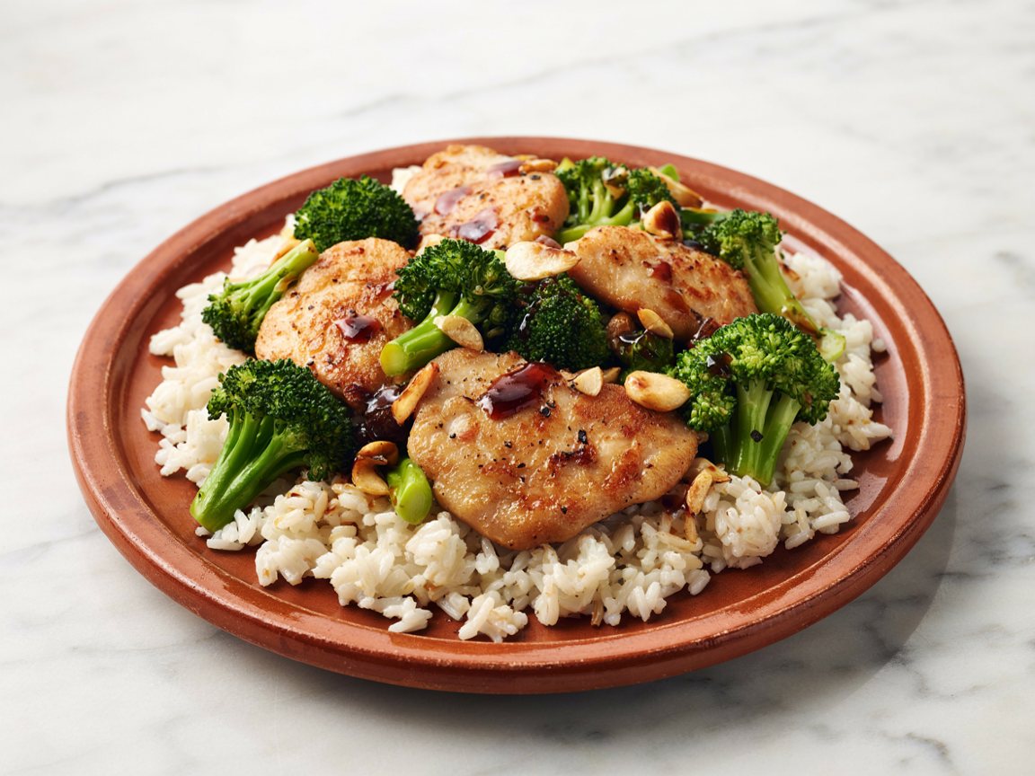 Photo of Chicken and Broccoli Stir-Fry with Rice