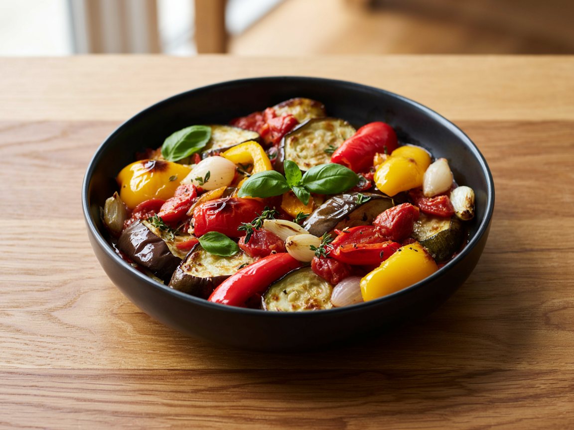 Photo of Provencal Ratatouille with Separately Browned Vegetables