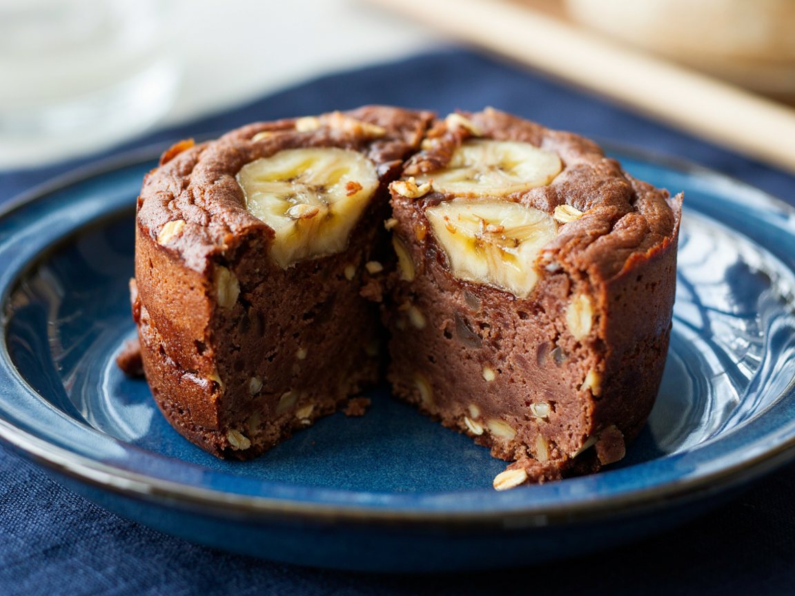 Photo of Microwave Banana Oat Mug Cake