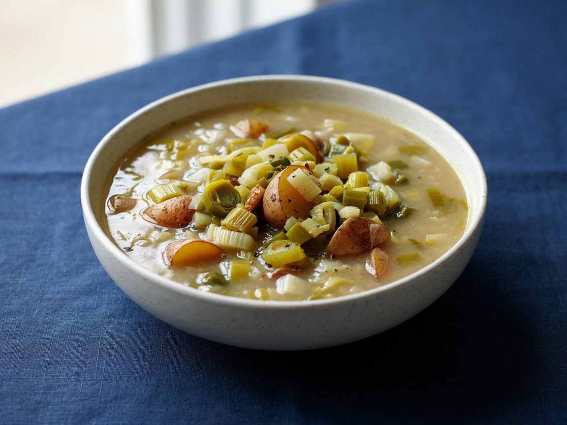 Photo of Creamy Leek and Potato Soup