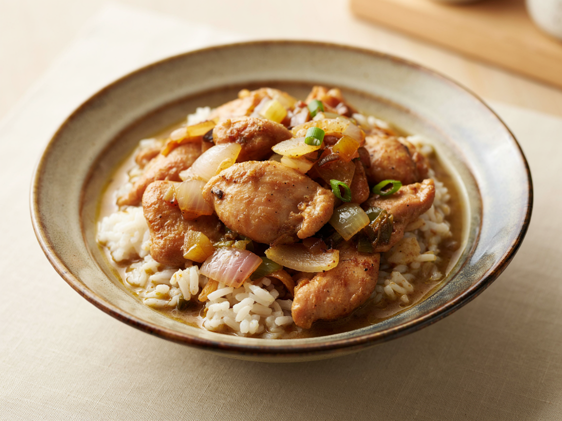 Photo of Coconut Chicken Curry with Rice