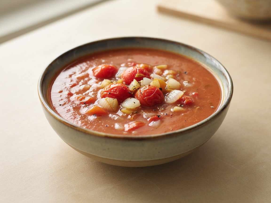 Photo of Creamy Tomato Garlic Soup