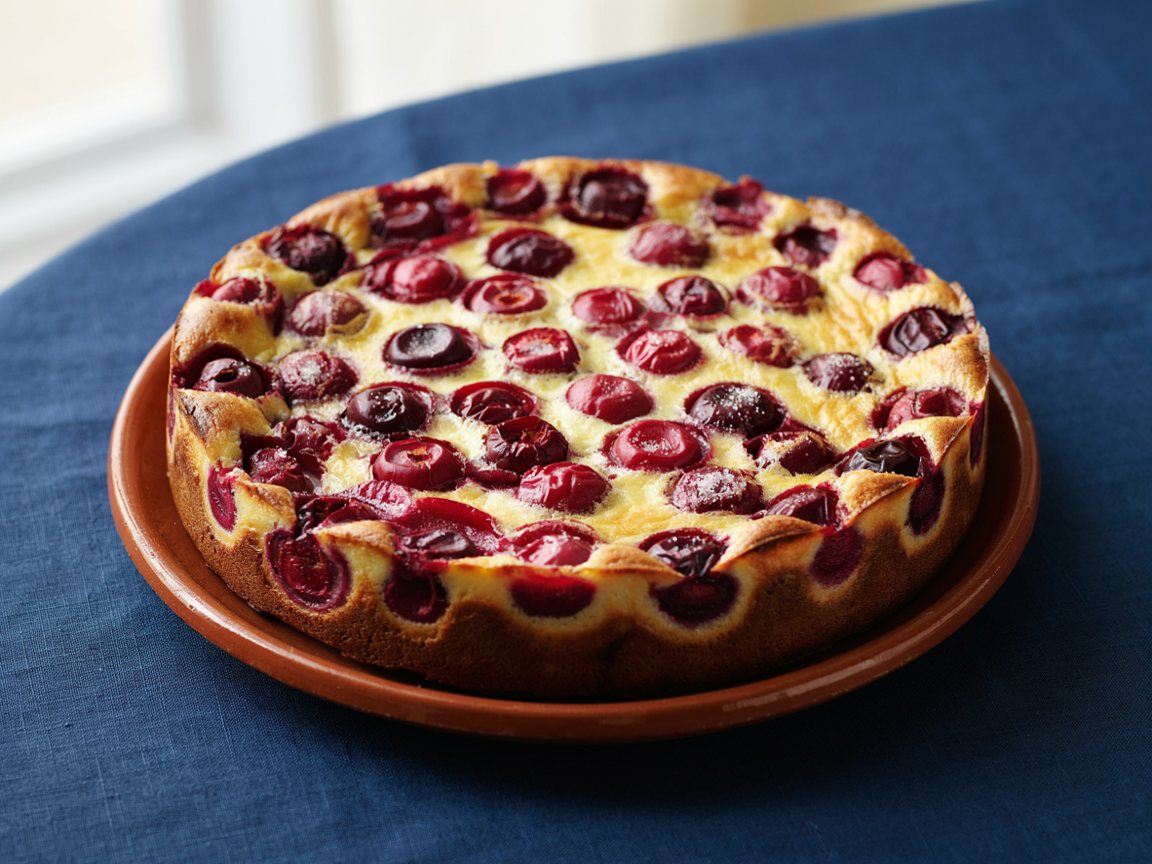 Photo of Baked Cherry Clafoutis