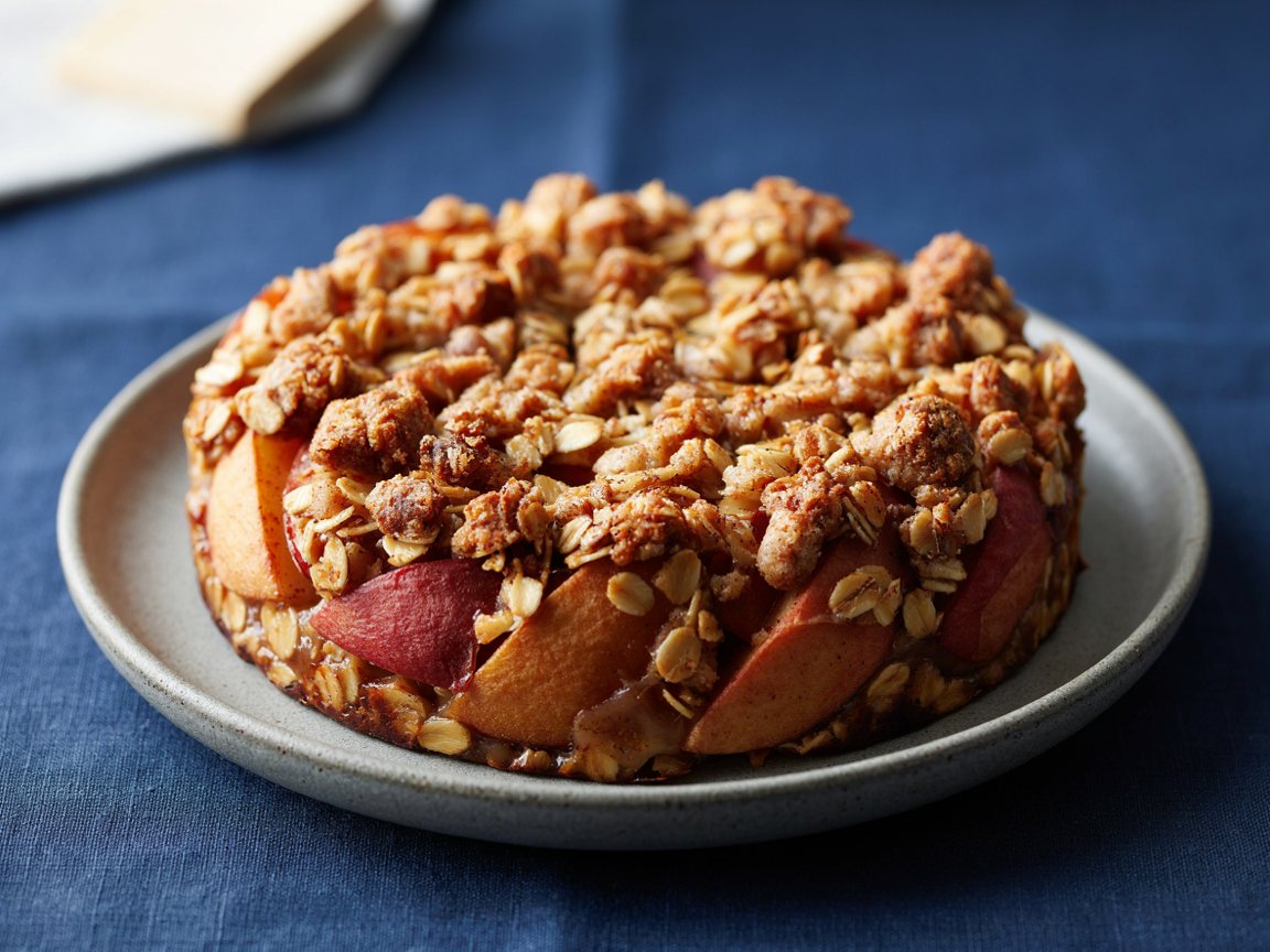 Photo of Air Fryer Apple Oat Crumble