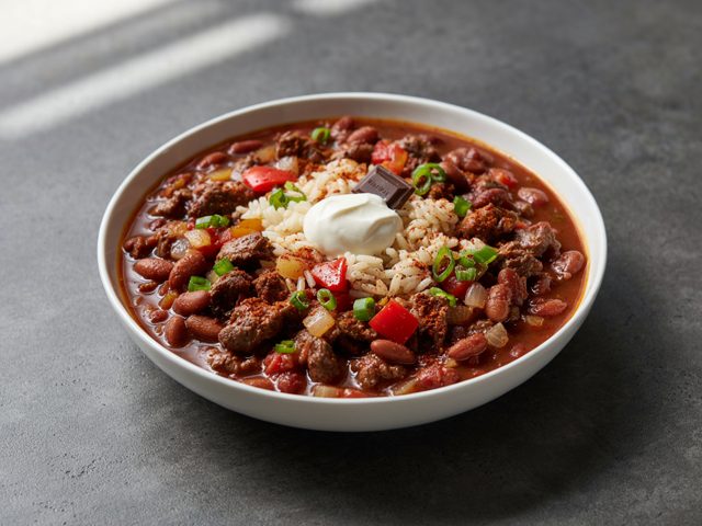 Zdjęcie: Smoky Beef and Kidney Bean Chili