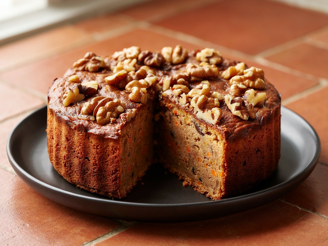 Photo of Easter Carrot Walnut Cake
