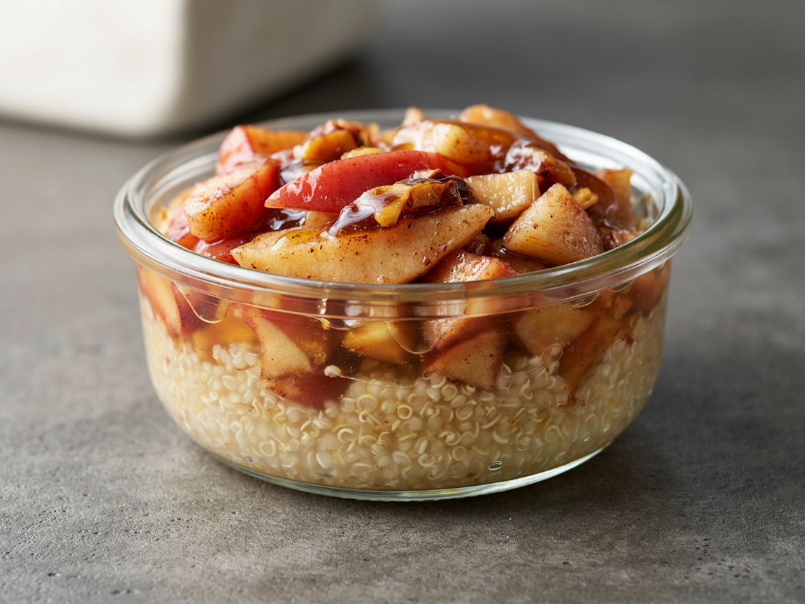 Photo of Apple Cinnamon Quinoa Breakfast Bowl