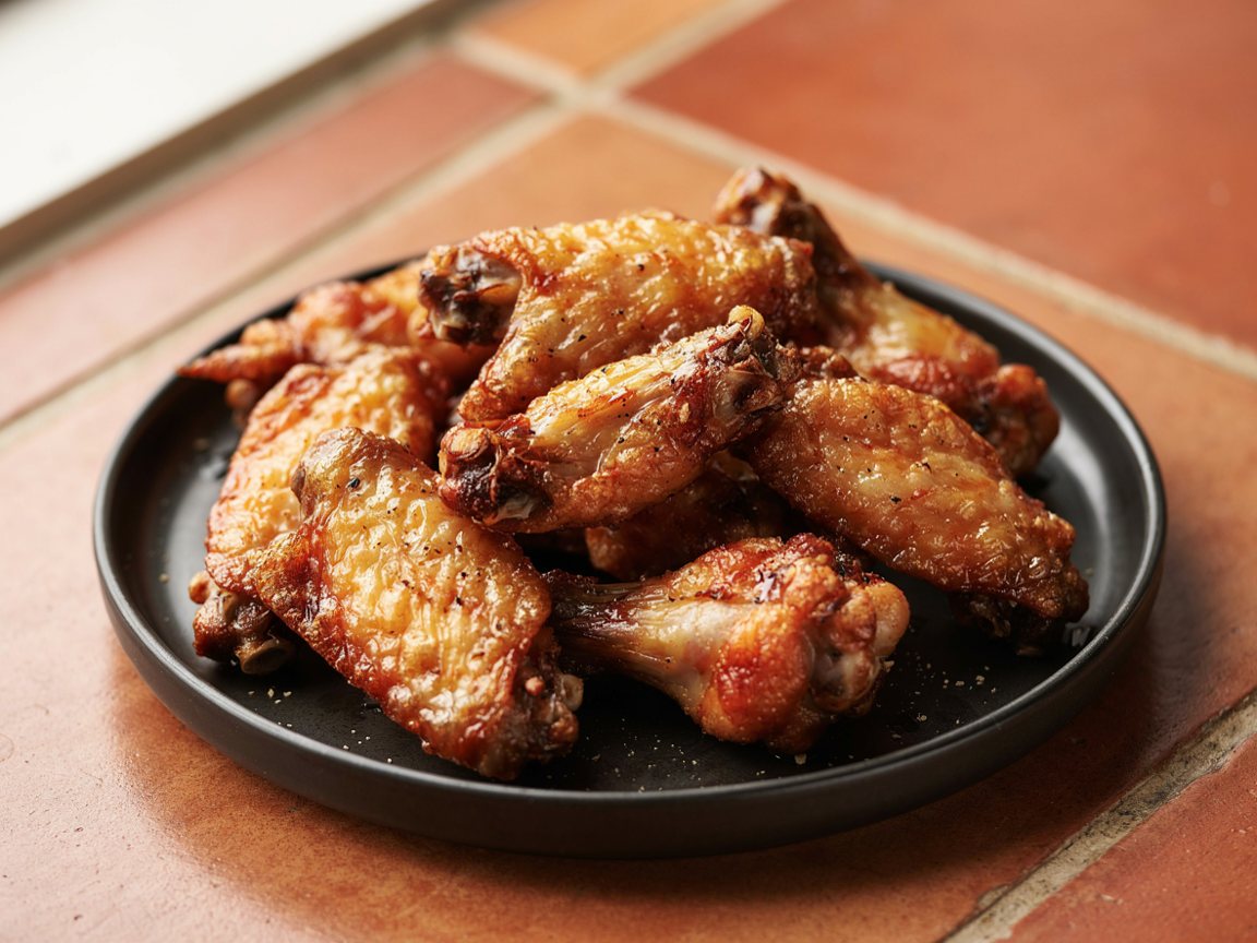 Photo of Air Fryer Chicken Wings with Baking Powder
