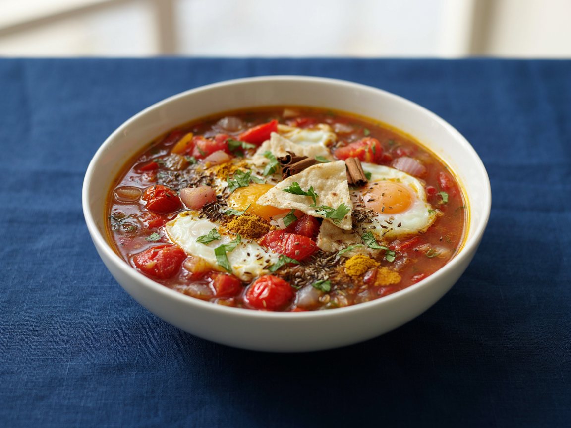 Photo of Spiced Tomato and Egg Soup
