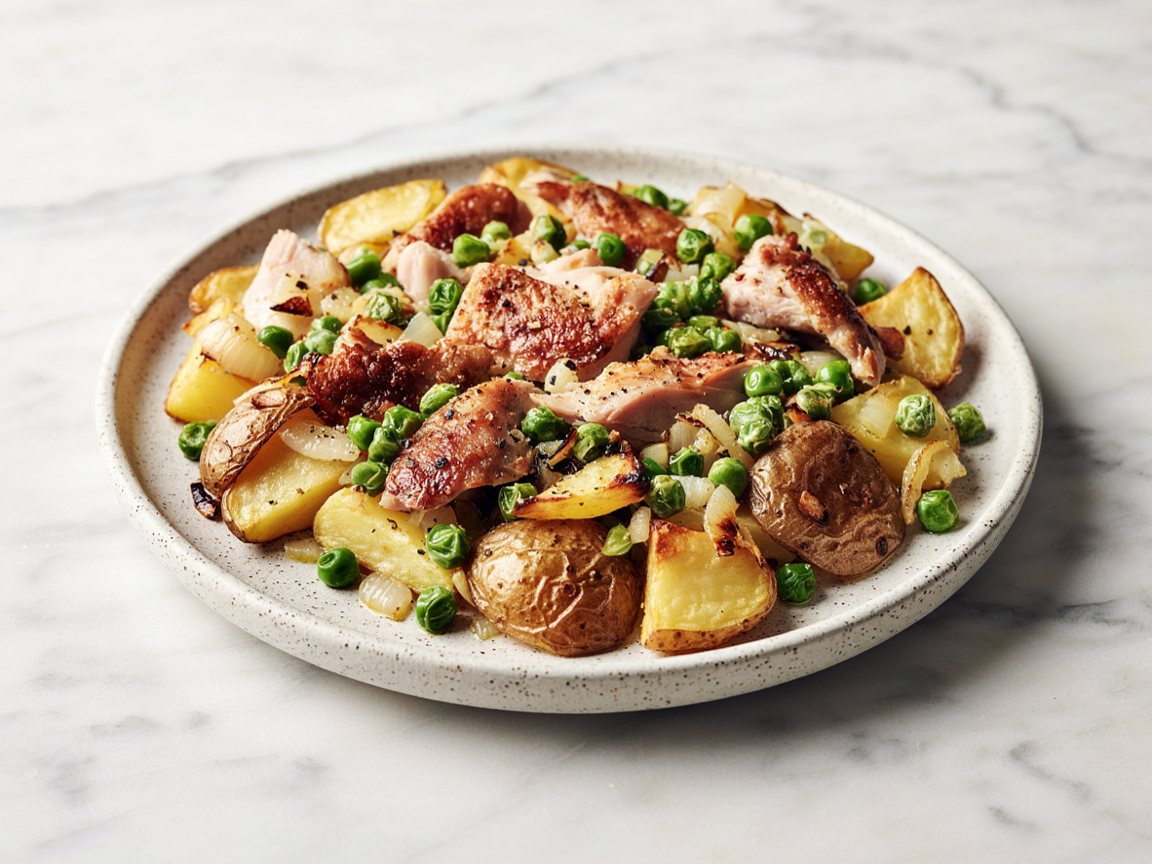 Photo of Leftover Chicken and Potato Hash