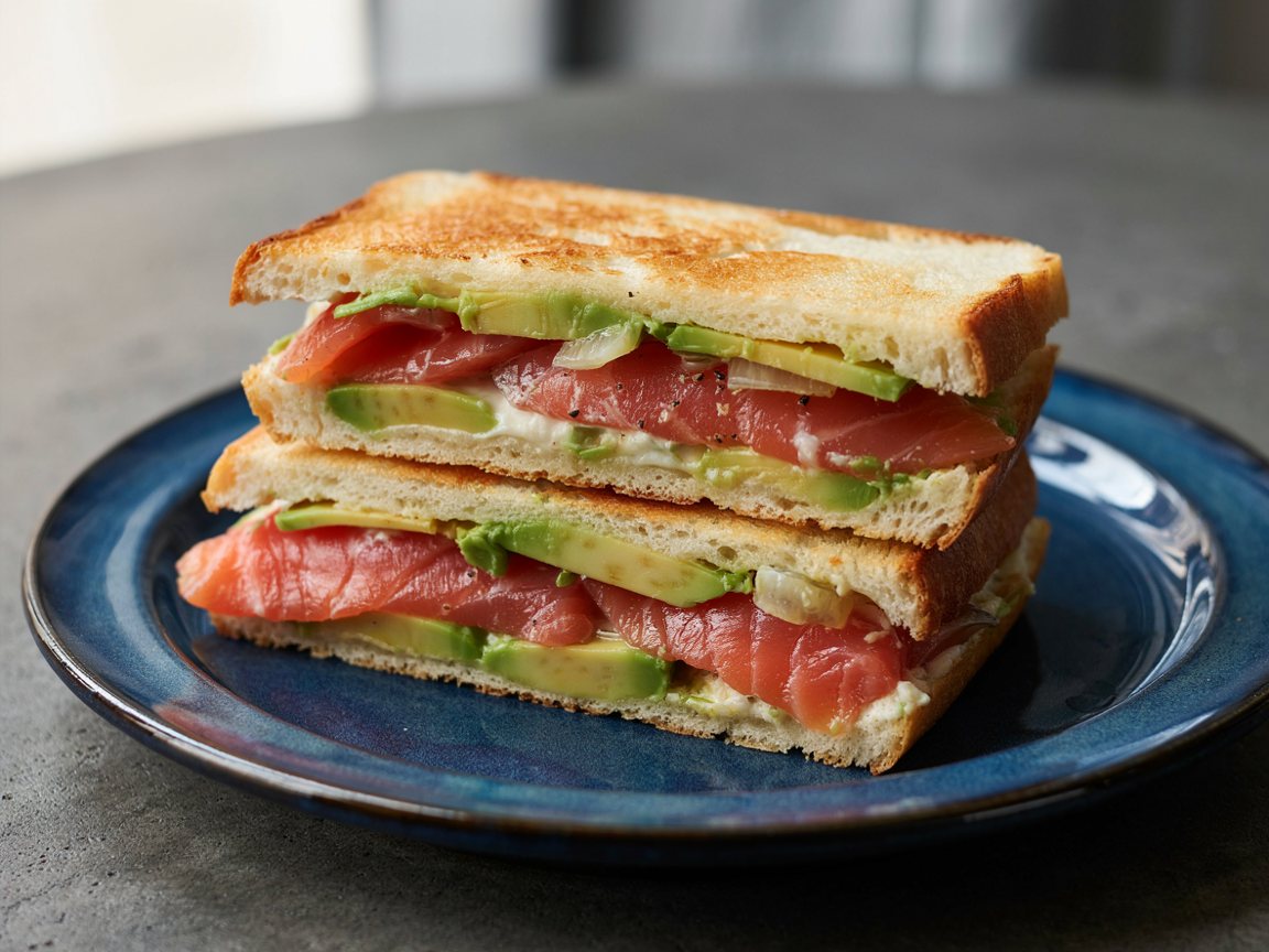 Photo of Smoked Salmon and Avocado Toast