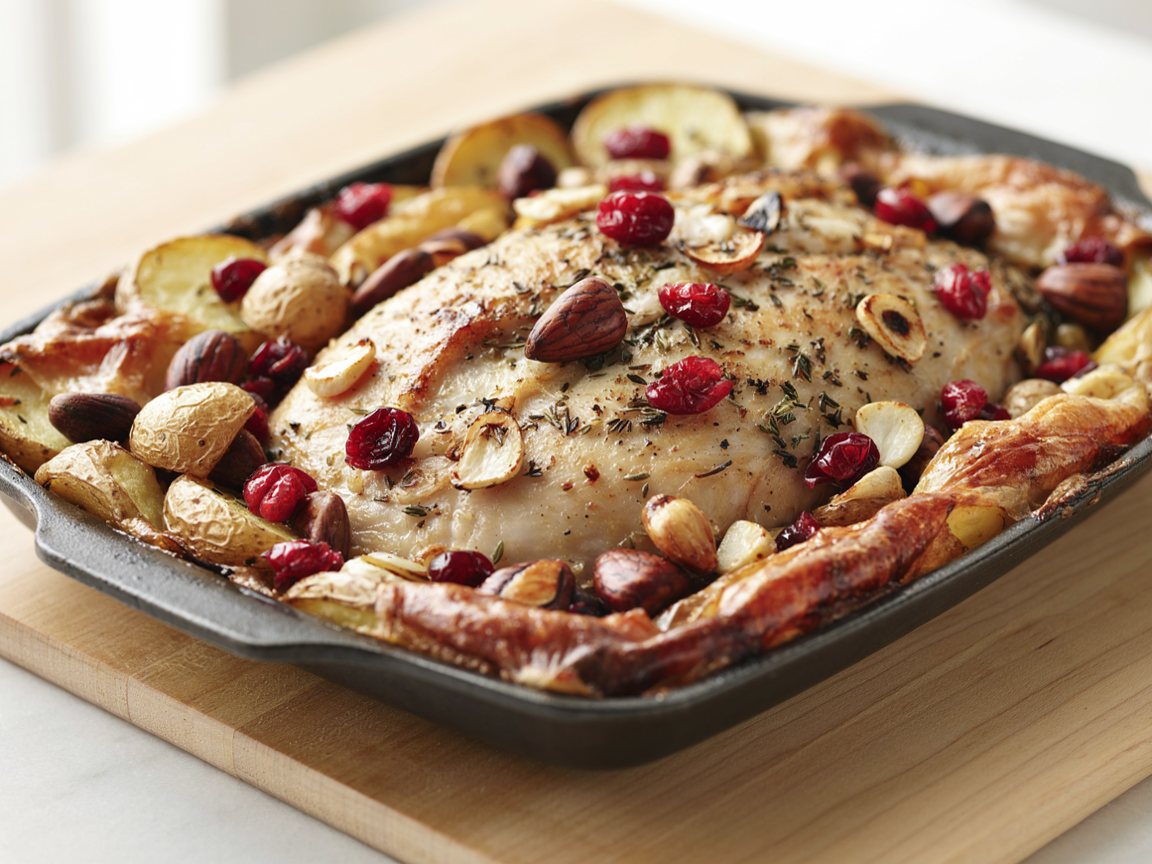 Photo of Christmas Turkey and Potato Traybake