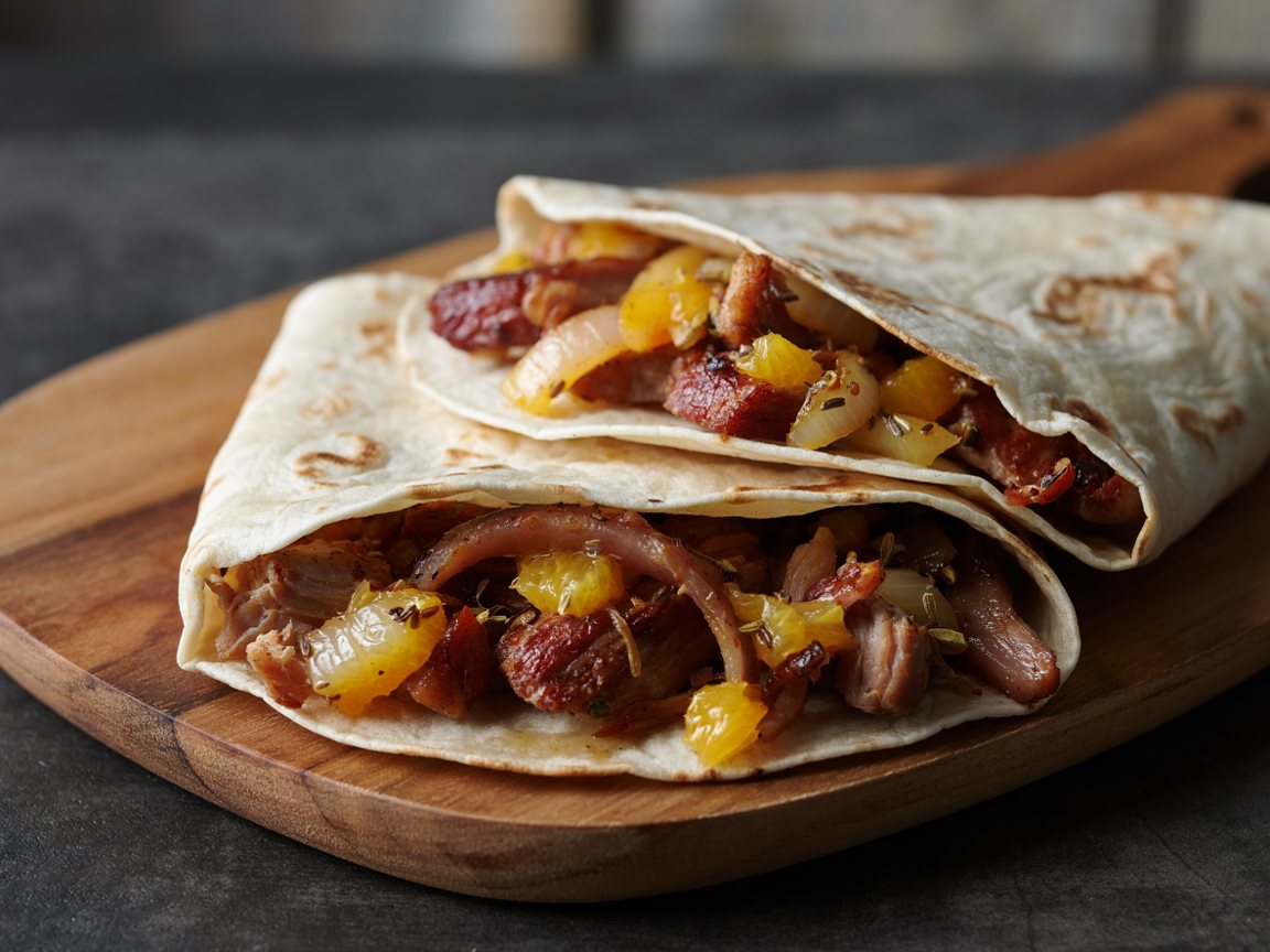 Photo of Pressure Cooker Pork Shoulder Tacos with Orange and Cumin