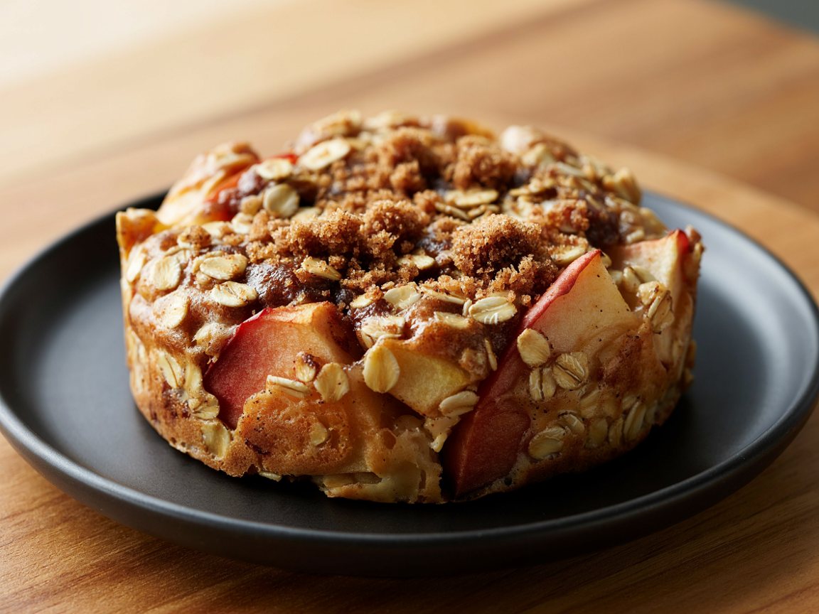 Photo of Baked Apple Cinnamon Oats