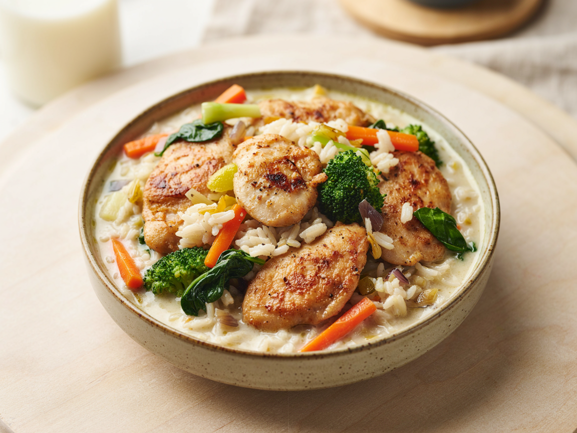 Photo of Coconut Curry Chicken and Rice