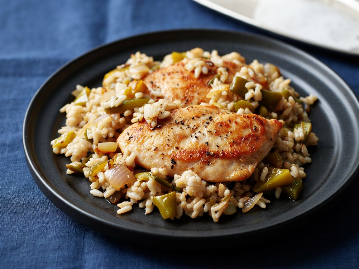 Photo of Chicken and Pepper Rice Pilaf