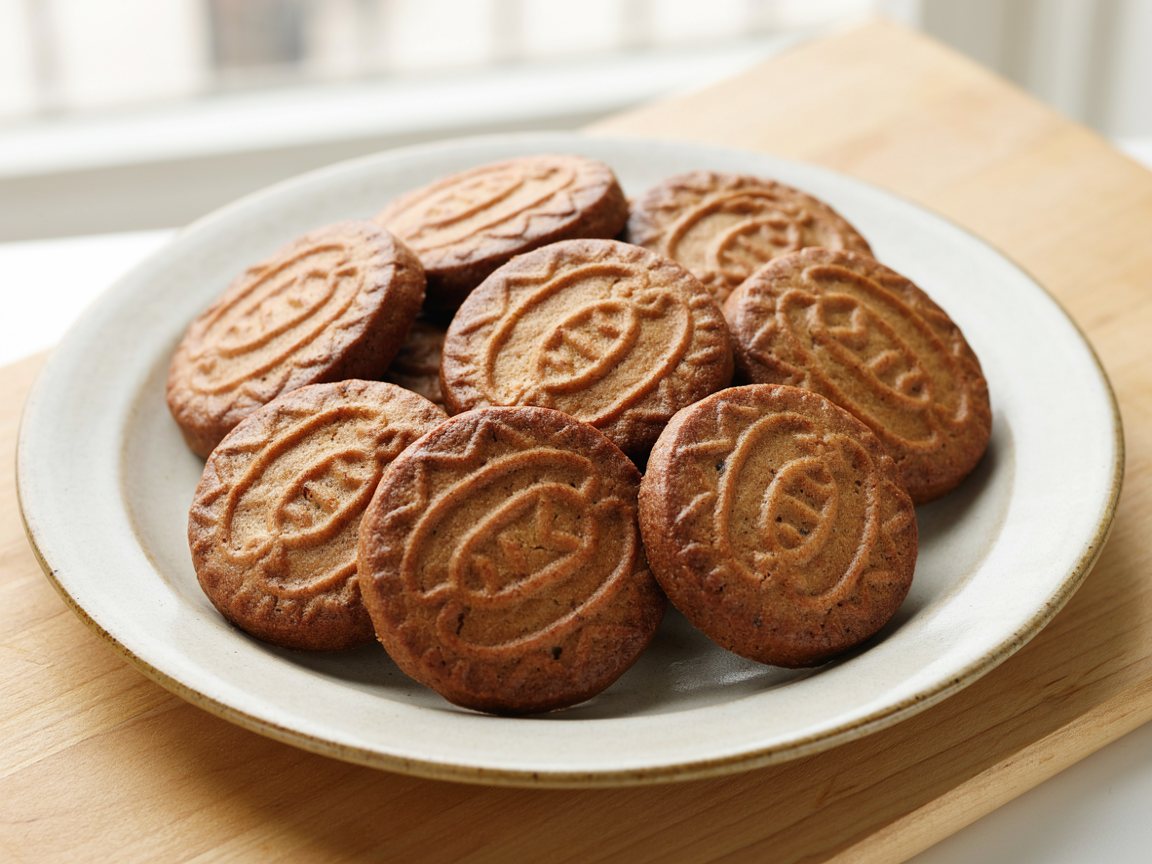 Foto di Speculoos-Style Christmas Biscuits