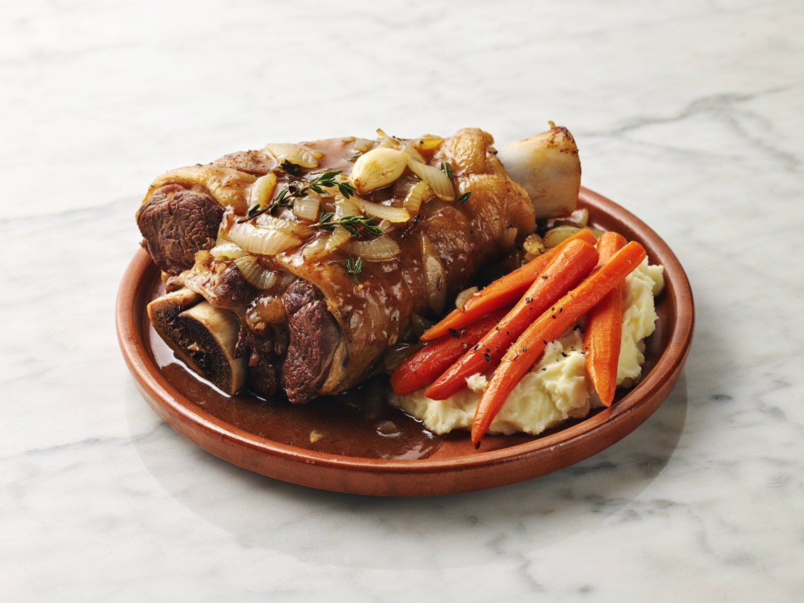 Photo of Red Wine Braised Beef Shin with Carrots
