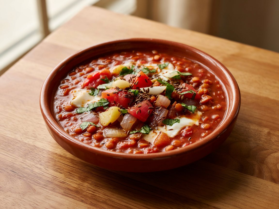 Photo of Red Lentil Dal with Cumin Tarka
