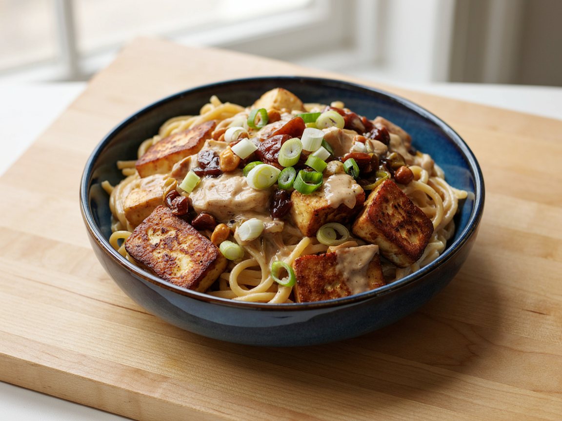 Photo of Peanut Lime Tofu Noodles