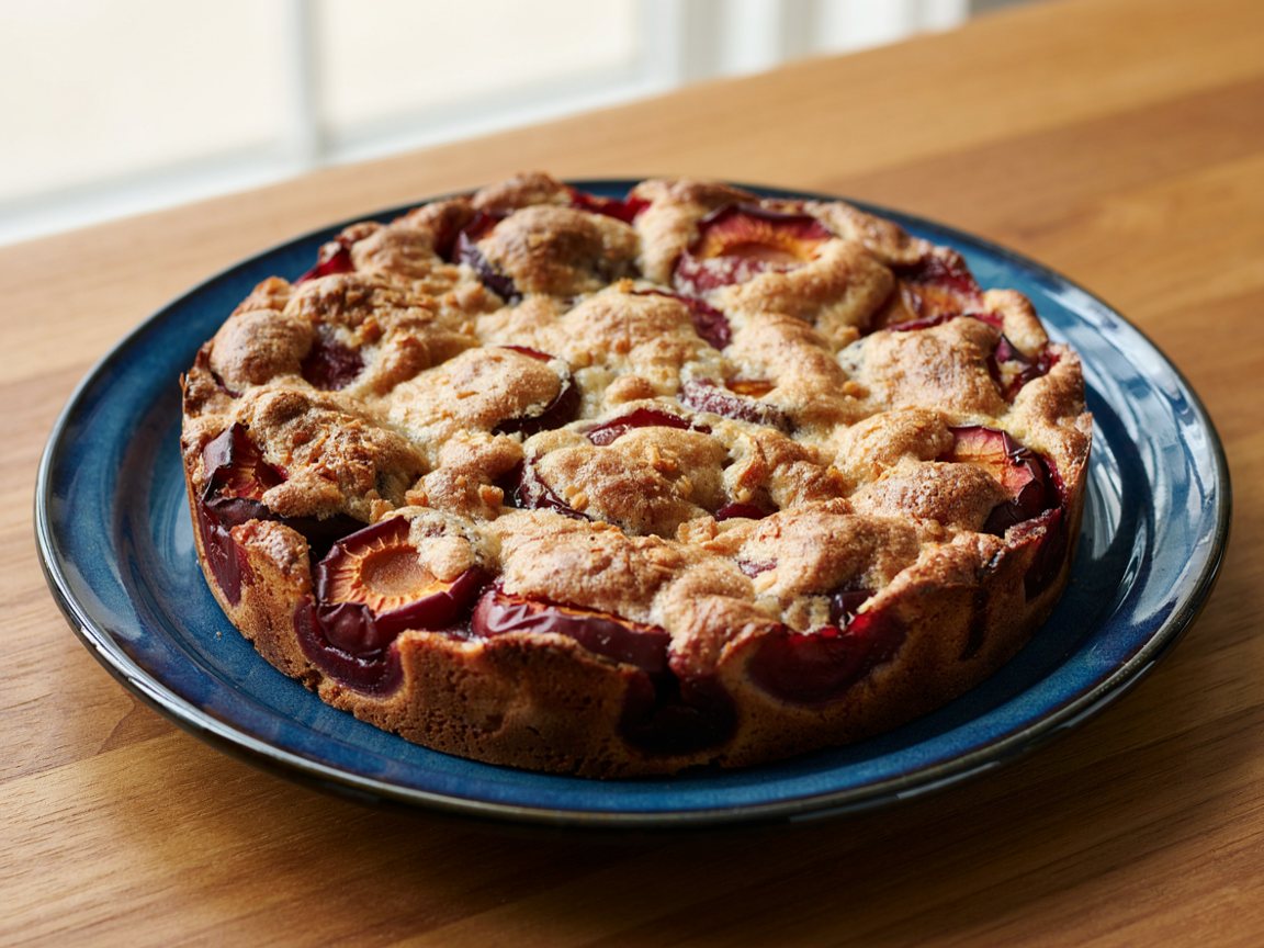 Photo of Plum and Cinnamon Oven Crumble