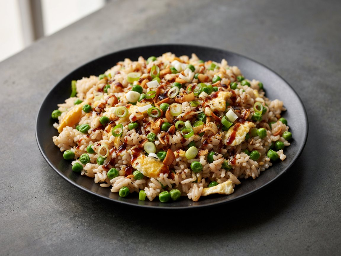 Photo of Egg and Pea Fried Rice