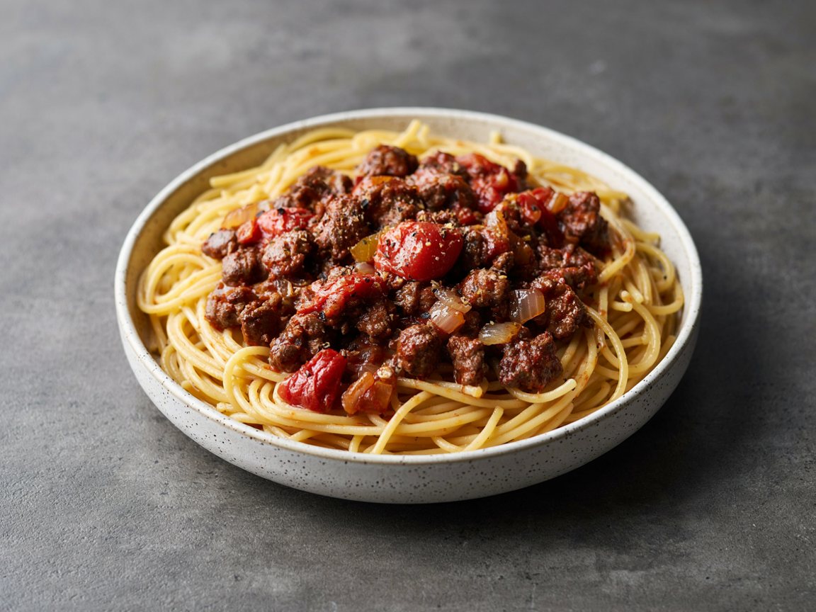 Photo of Beef and Spaghetti Braise