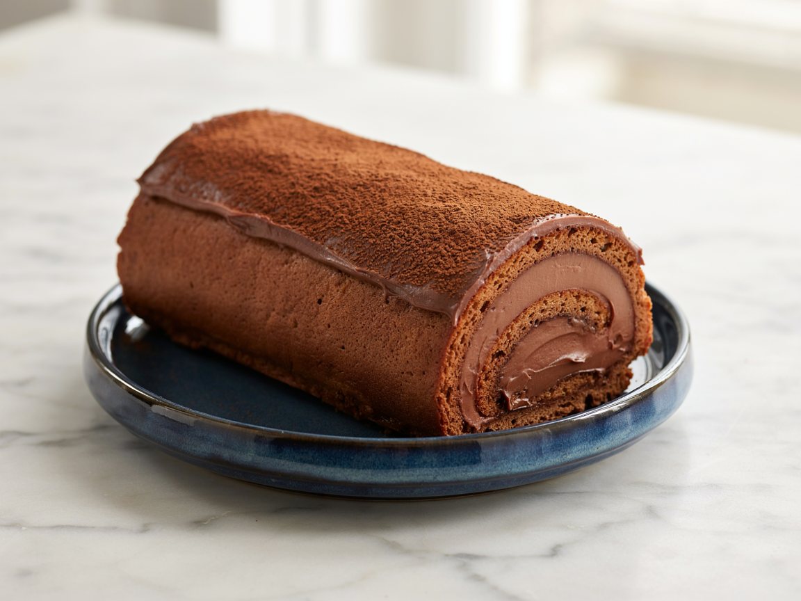 Photo of Chocolate Christmas Log