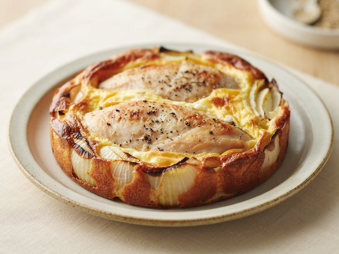Photo of Herbed Chicken and Onion Skillet