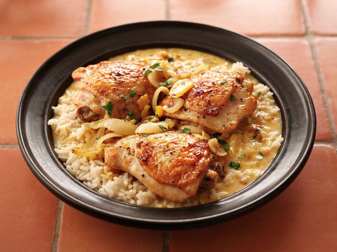 Photo of Coconut Curry Chicken with Basmati Rice