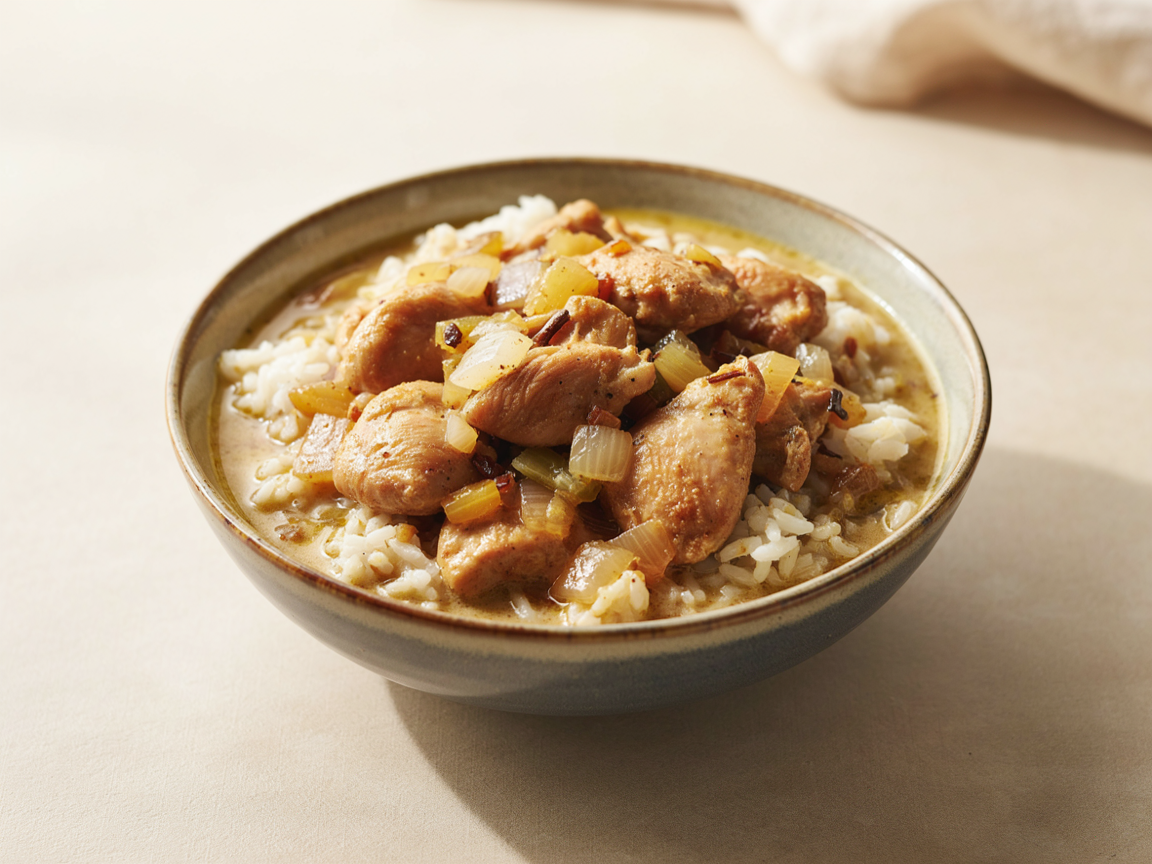 Photo of Coconut Chicken Curry with Rice