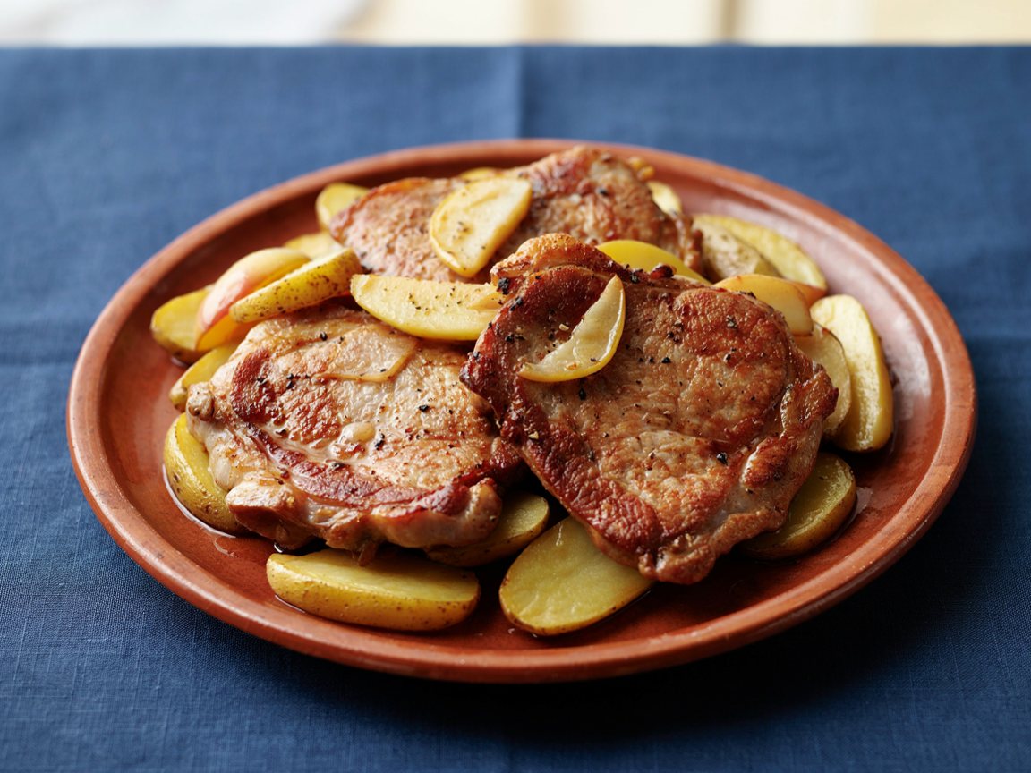 Photo of Pork and Apple Cider Braise with Potatoes