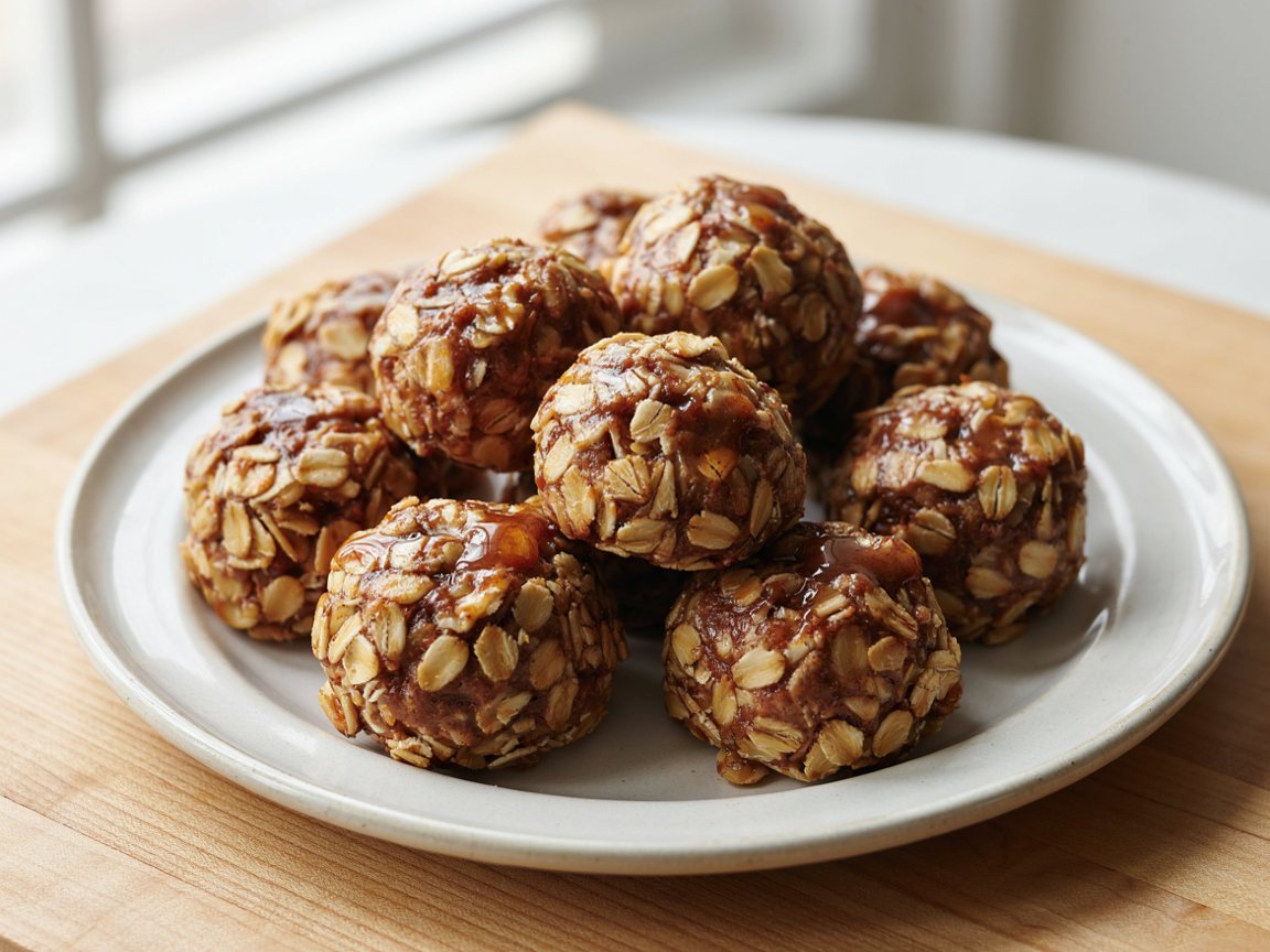 Photo of No-Bake Peanut Butter Oat Bites