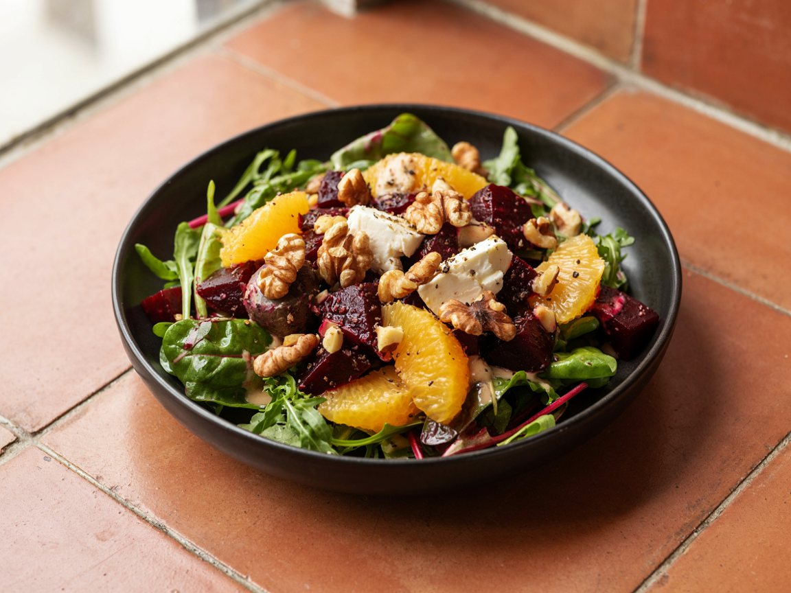 Photo of Beet and Orange Salad with Goat Cheese