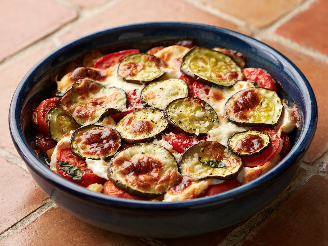 Photo of Aubergine Parmesan Oven Gratin