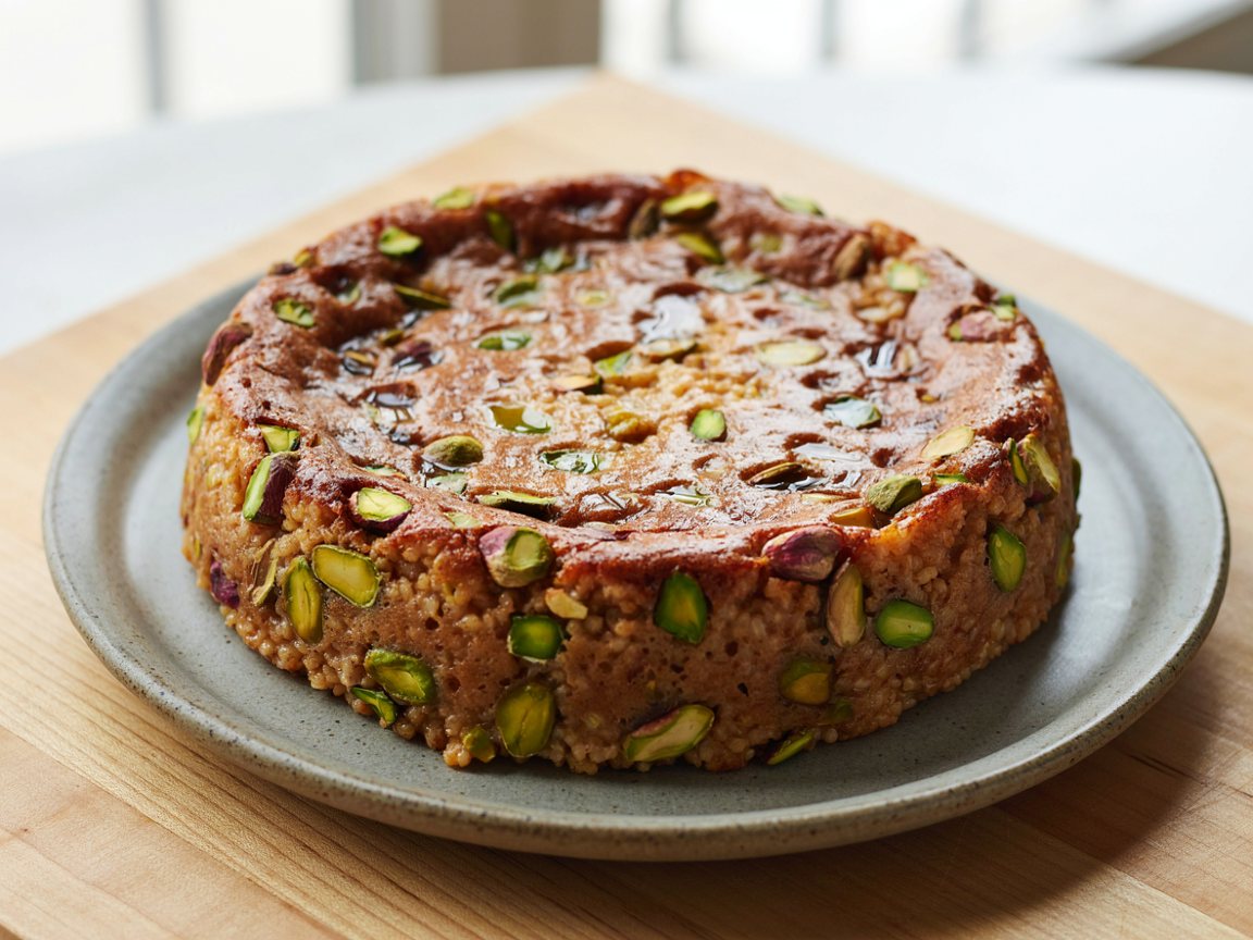 Photo of Semolina and Pistachio Halwa