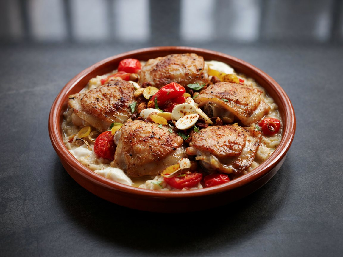 Photo of Creamy Garam Masala Chicken with Rice