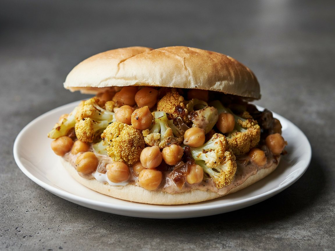 Photo of Curried Cauliflower and Chickpea Simmer