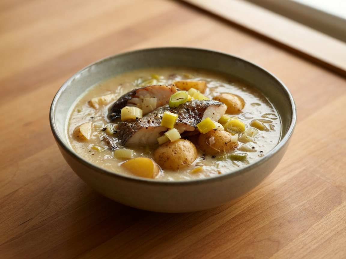 Photo of Creamy Smoked Haddock and Potato Soup