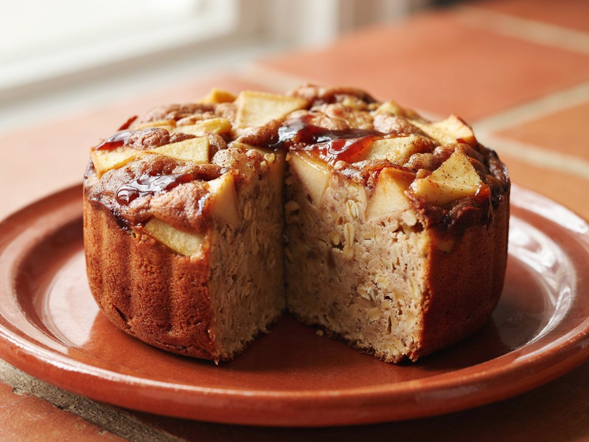 Photo of Microwave Apple Cinnamon Oat Mug Cake