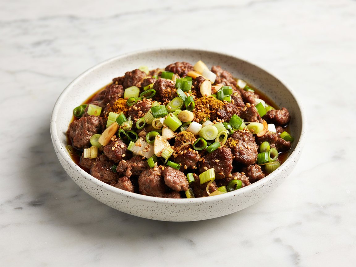 Photo of Beef and Spring Onion Stir-Fry