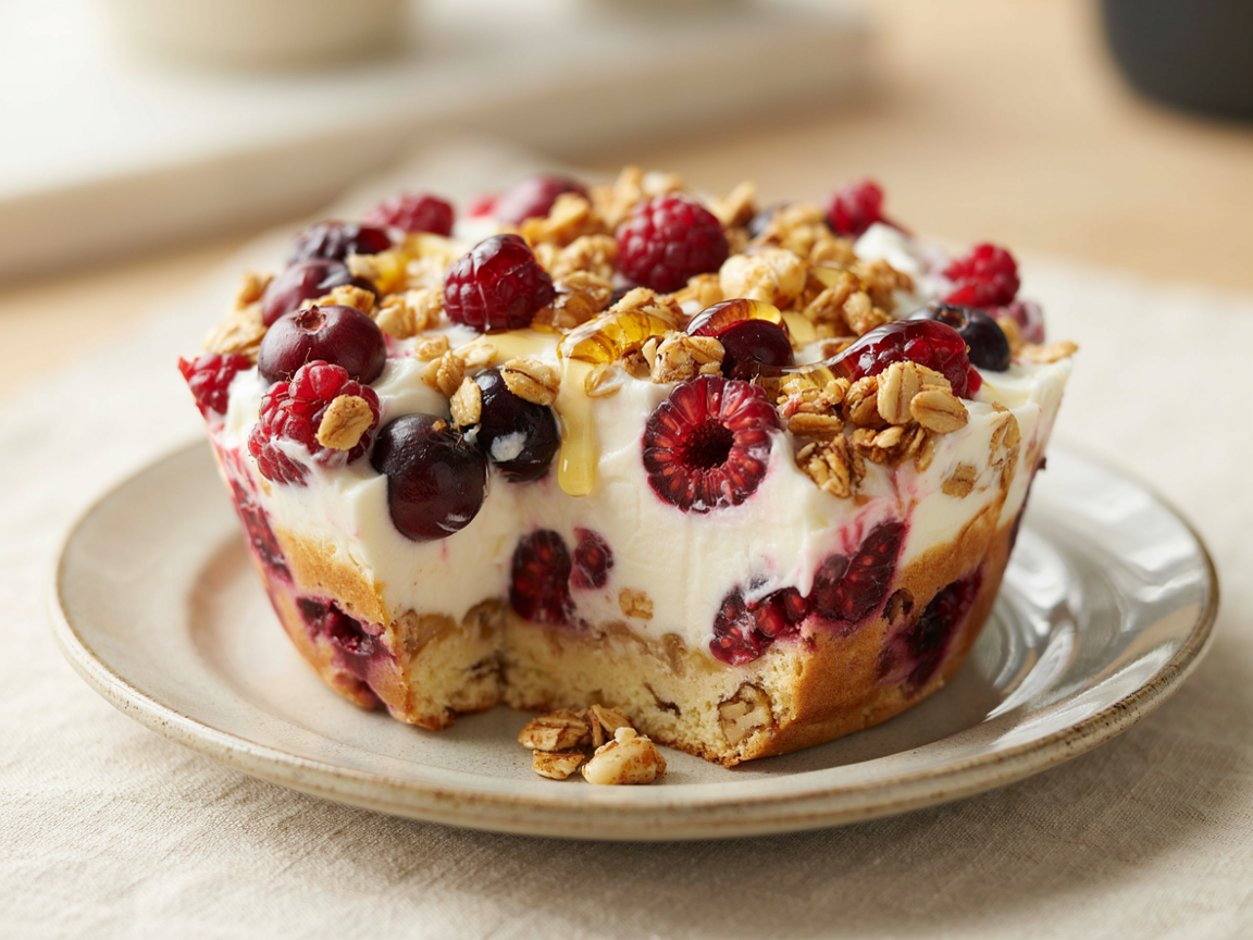 Photo of Greek Yogurt Berry Parfait
