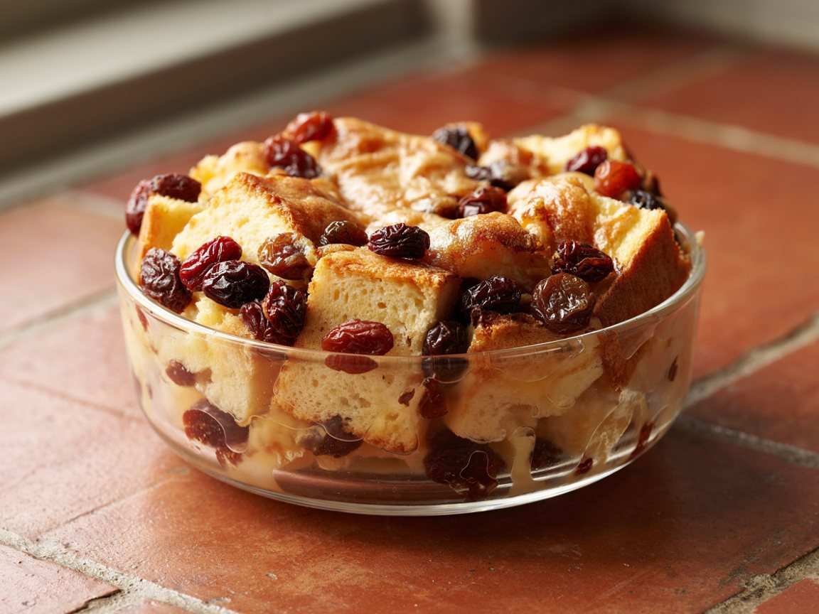 Photo of Baked Raisin Bread Pudding