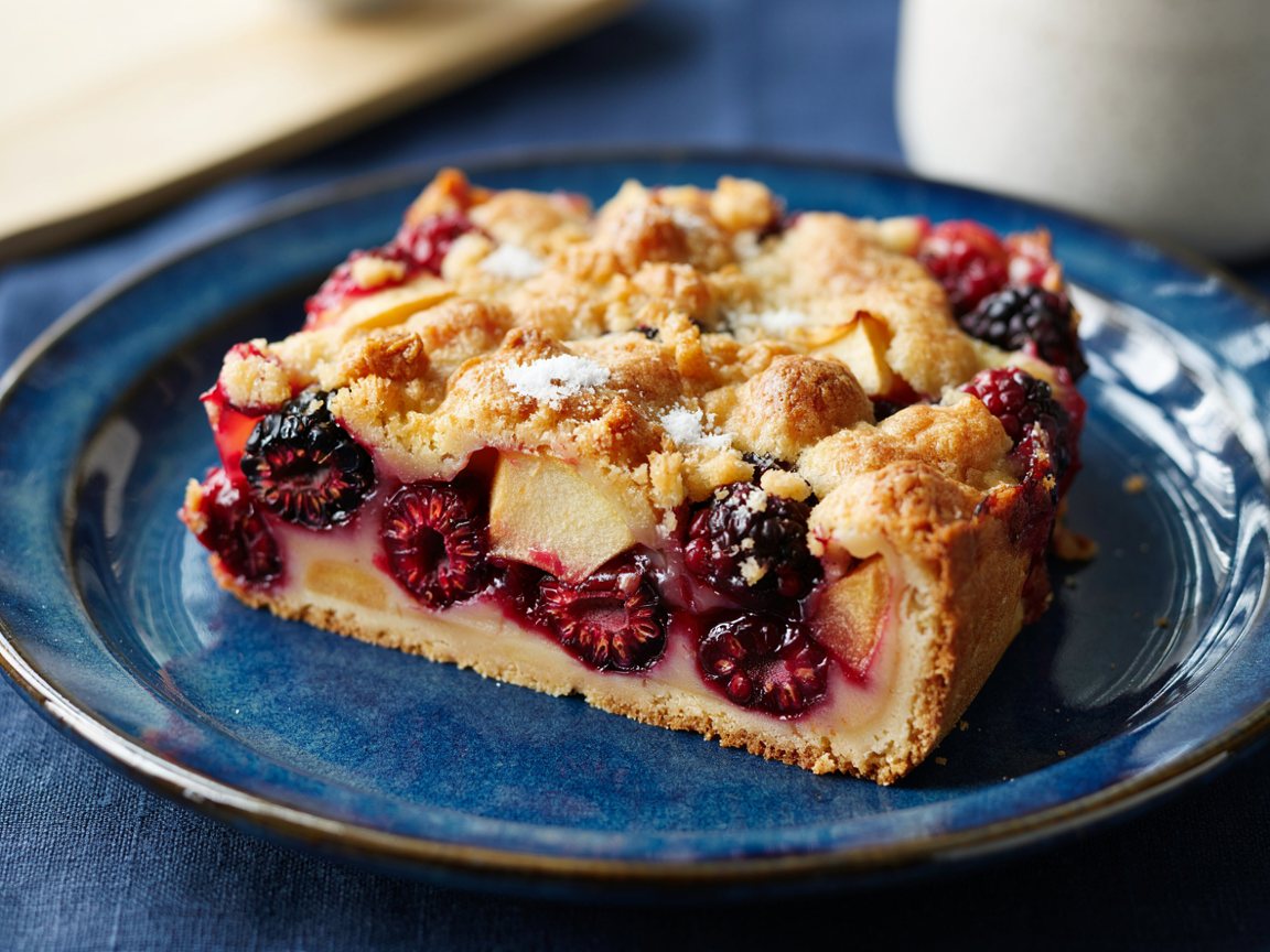 Photo of Apple and Blackberry Oven Crumble