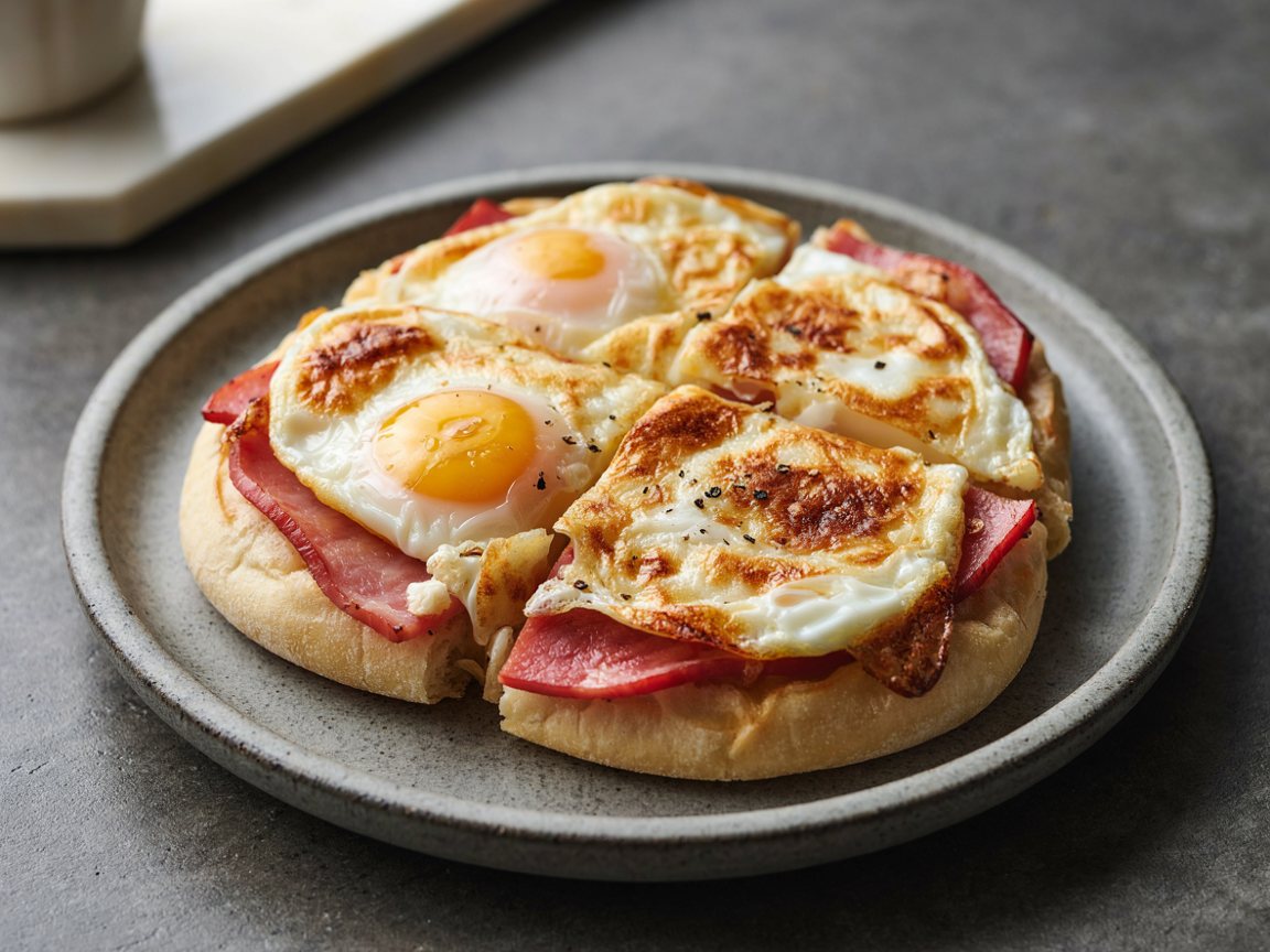 Photo of Ham and Egg Breakfast Muffin Melt