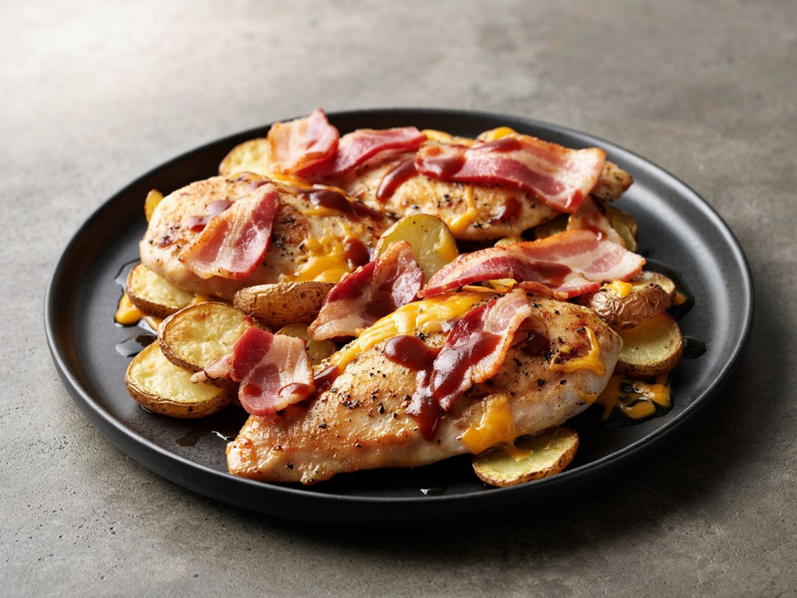 Photo of Barbecue Chicken and Potato Sheet-Pan Traybake